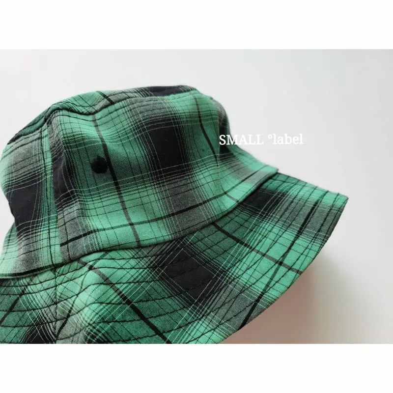 Small Label - Korean Children Fashion - #todddlerfashion - Check Bucket Hat - 12