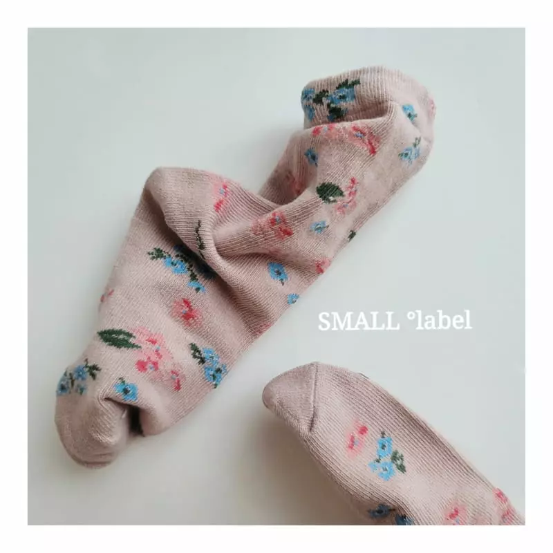 Small Label - Korean Children Fashion - #toddlerclothing - Flower Nori Socks Set - 5