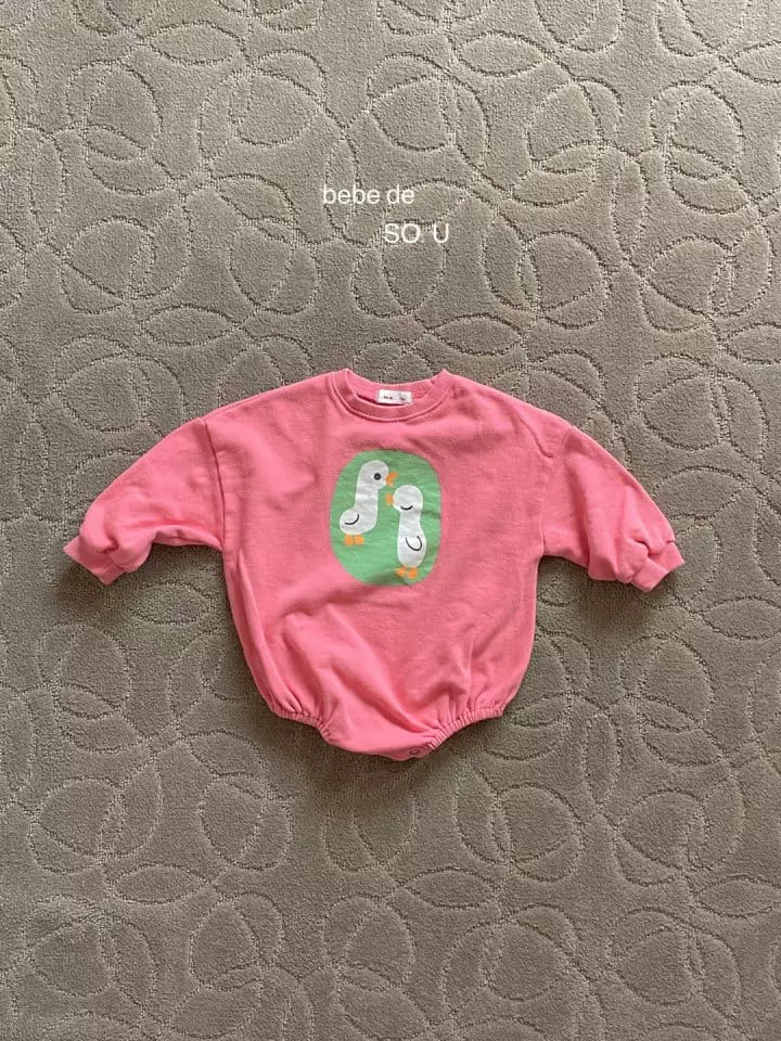So U - Korean Baby Fashion - #babyfashion - Bebe Chick Bodysuit