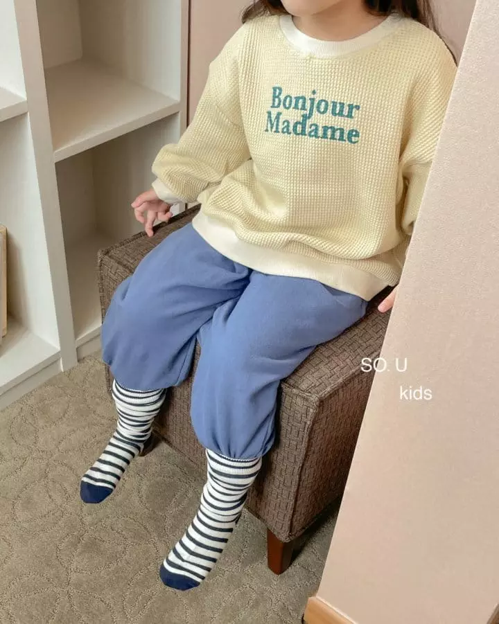 So U - Korean Children Fashion - #childofig - Wide Pants - 3