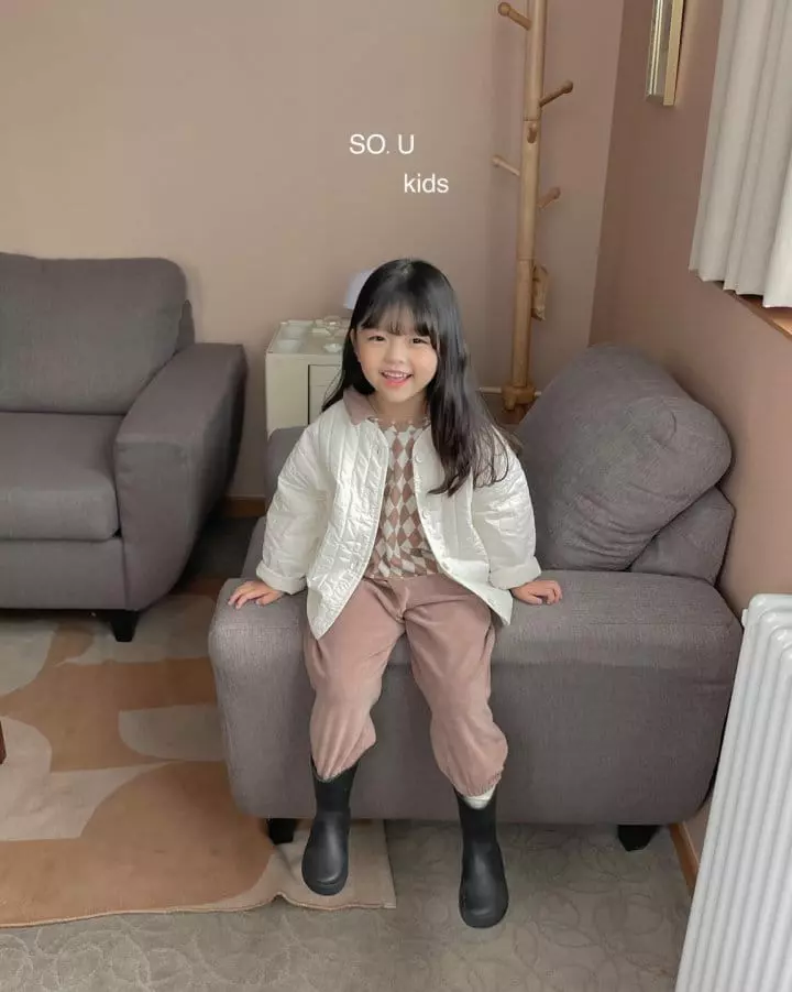 So U - Korean Children Fashion - #discoveringself - Quilt Jumper - 10