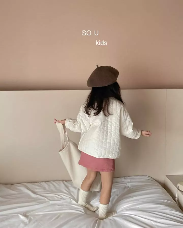 So U - Korean Children Fashion - #littlefashionista - Quilt Jumper - 2