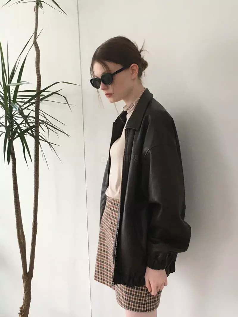 Soapyroom - Korean Women Fashion - #momslook - Paul Check Skirt - 5