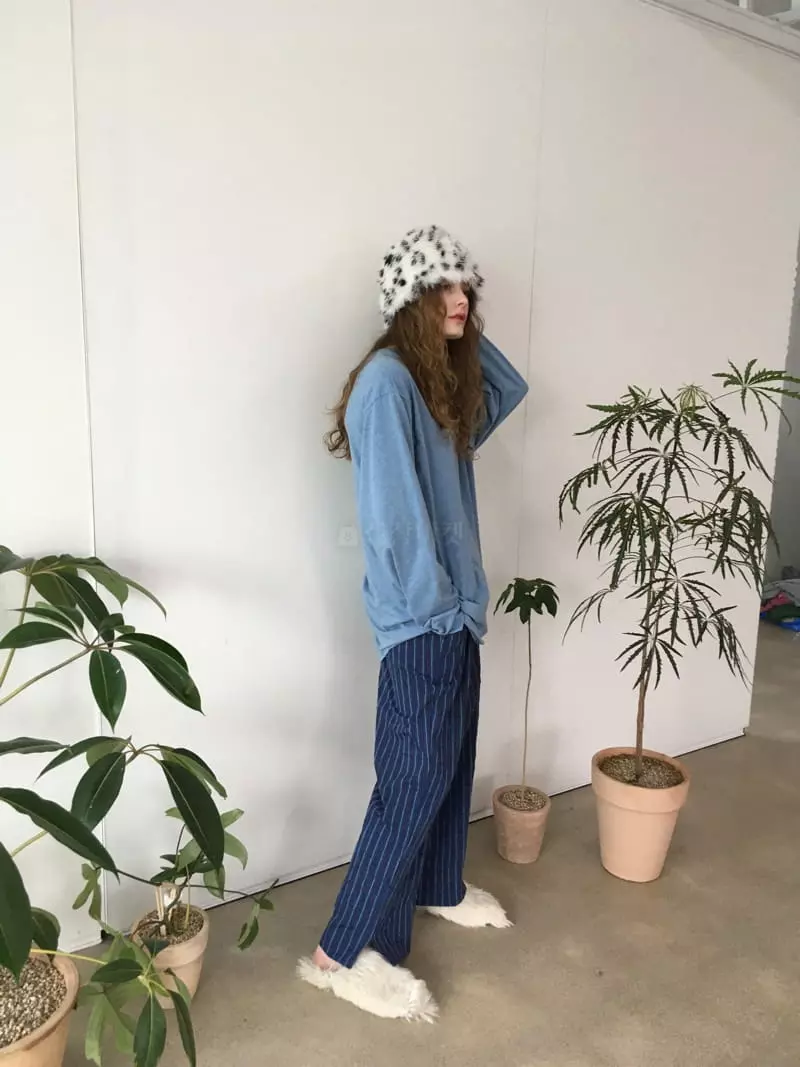 Soapyroom - Korean Women Fashion - #momslook - Park Stripes Pants