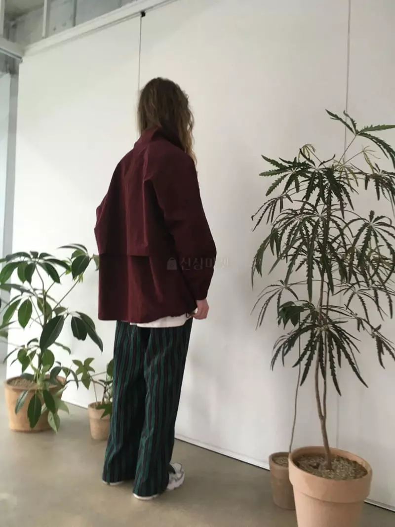 Soapyroom - Korean Women Fashion - #momslook - Park Stripes Pants - 5