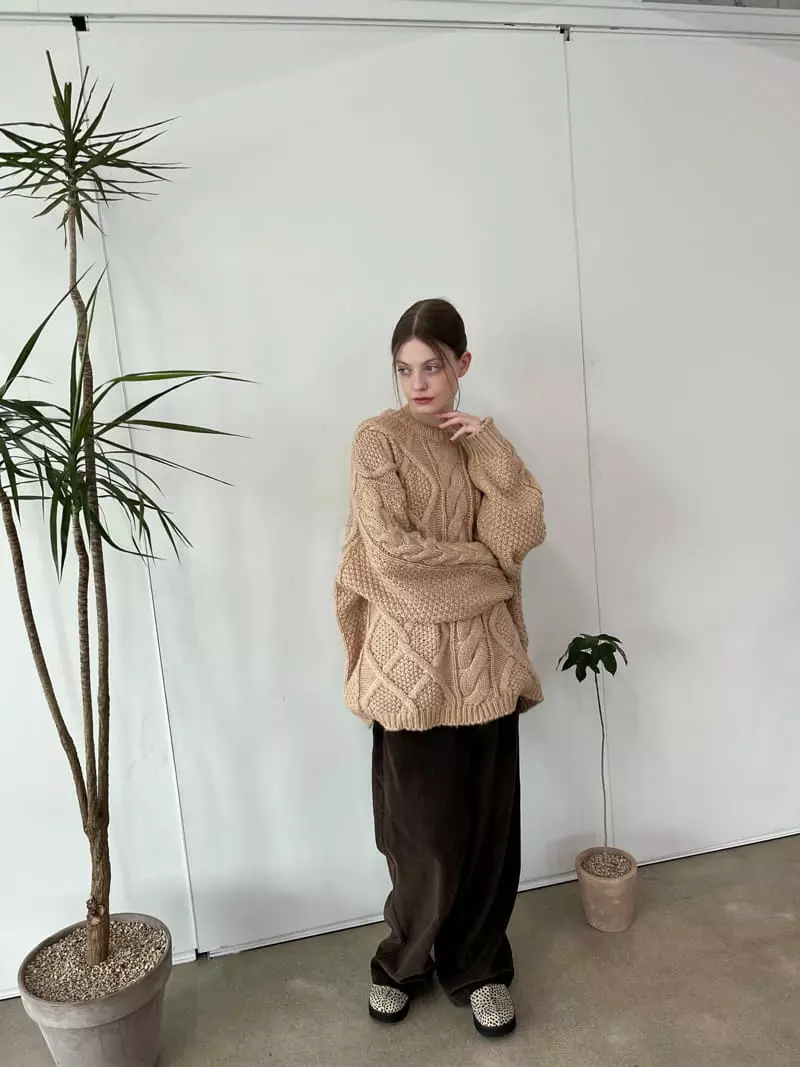 Soapyroom - Korean Women Fashion - #momslook - Melon Corduroy Pants - 12