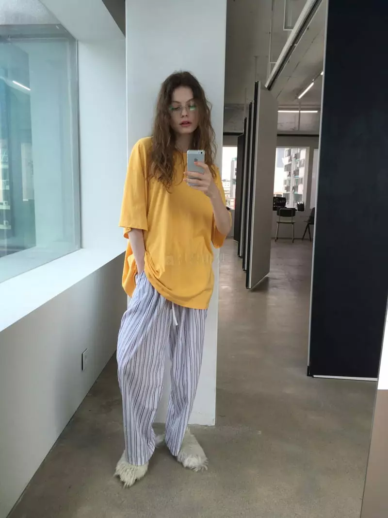 Soapyroom - Korean Women Fashion - #momslook - Rinkle Stripes Pants - 7