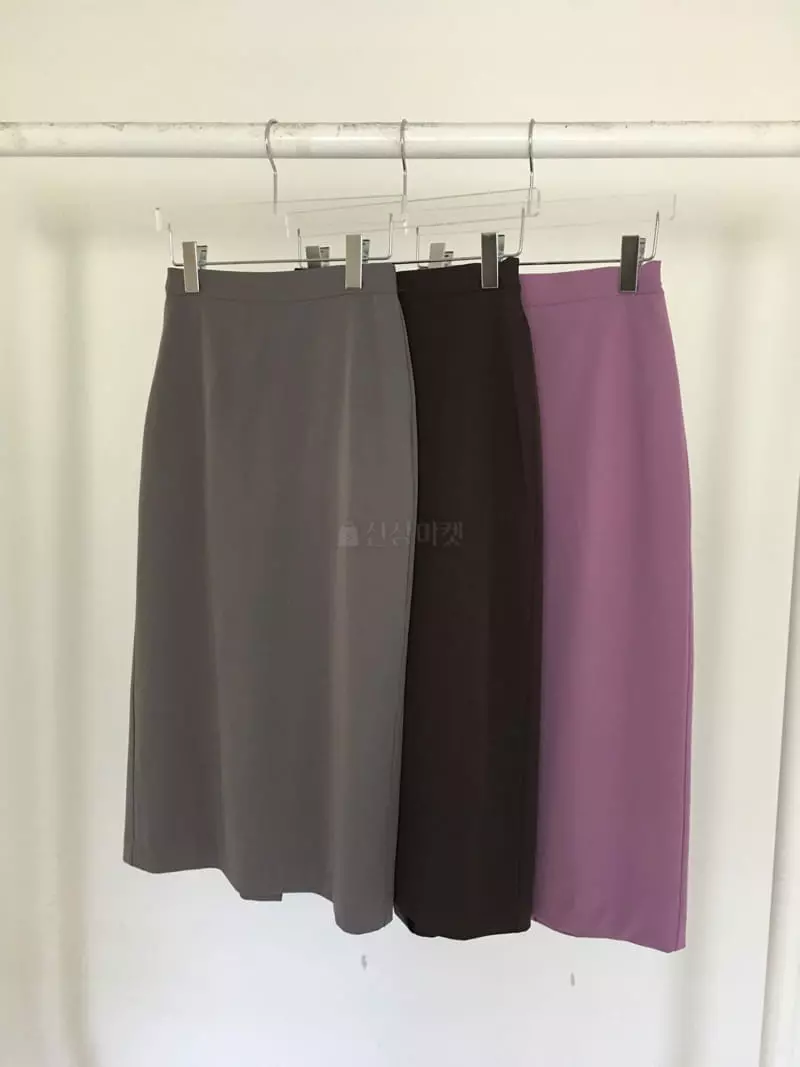 Soapyroom - Korean Women Fashion - #womensfashion - Lake Long Skirt - 4