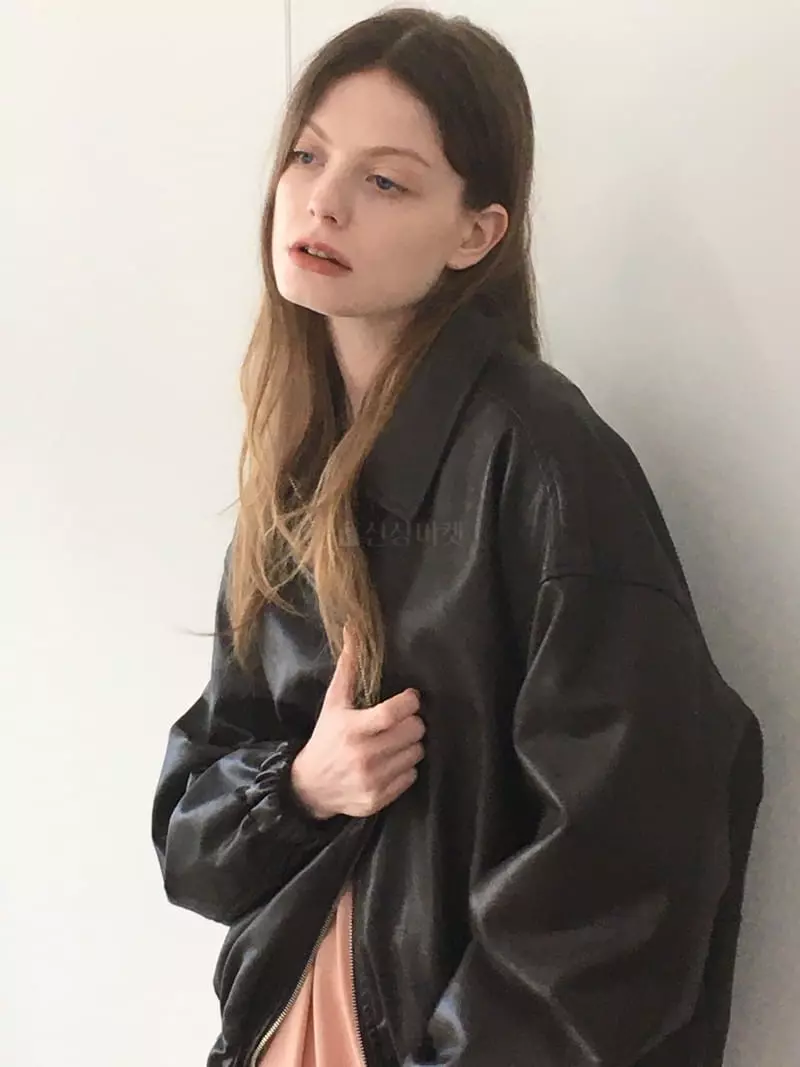 Soapyroom - Korean Women Fashion - #pursuepretty - Eddie Leather Jacket - 9