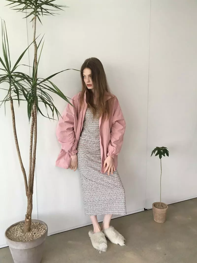 Soapyroom - Korean Women Fashion - #restrostyle - Berry One-piece - 4