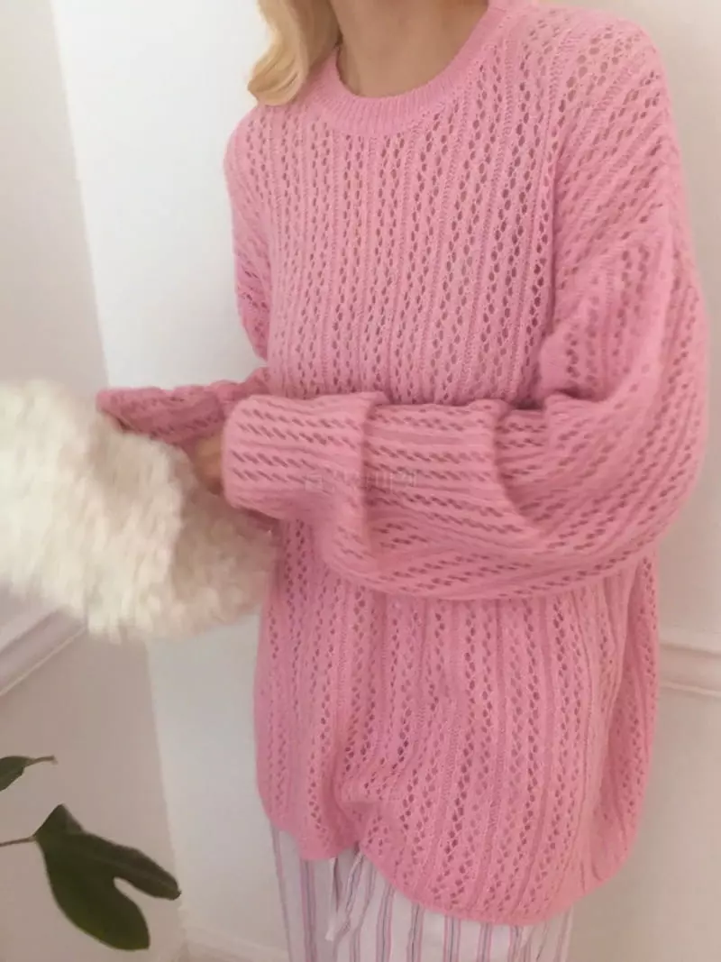 Soapyroom - Korean Women Fashion - #thatsdarling - Shushu Alpaca Knit Tee - 10