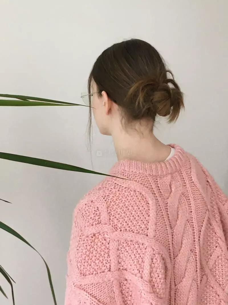 Soapyroom - Korean Women Fashion - #thelittlethings - Amond Cable Knit Tee - 12
