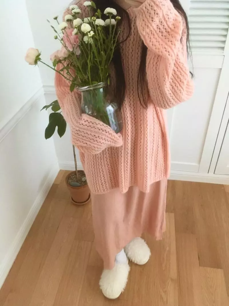 Soapyroom - Korean Women Fashion - #womensfashion - Shushu Alpaca Knit Tee - 4