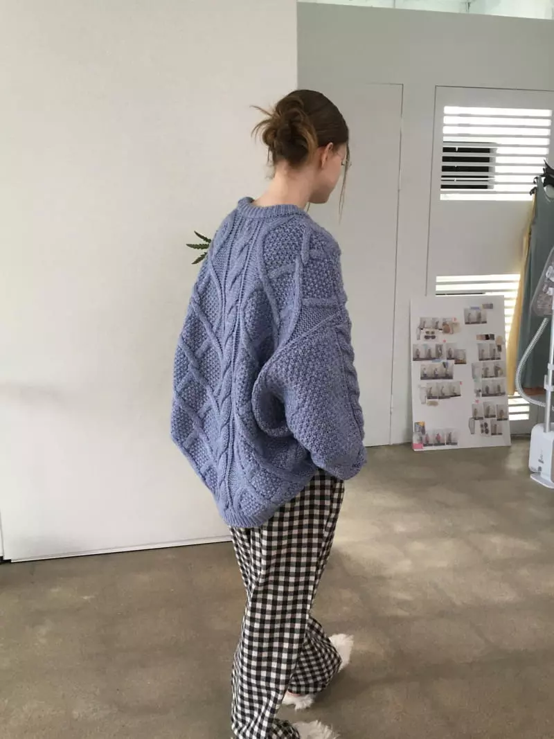 Soapyroom - Korean Women Fashion - #womensfashion - Peach Check Pants - 10