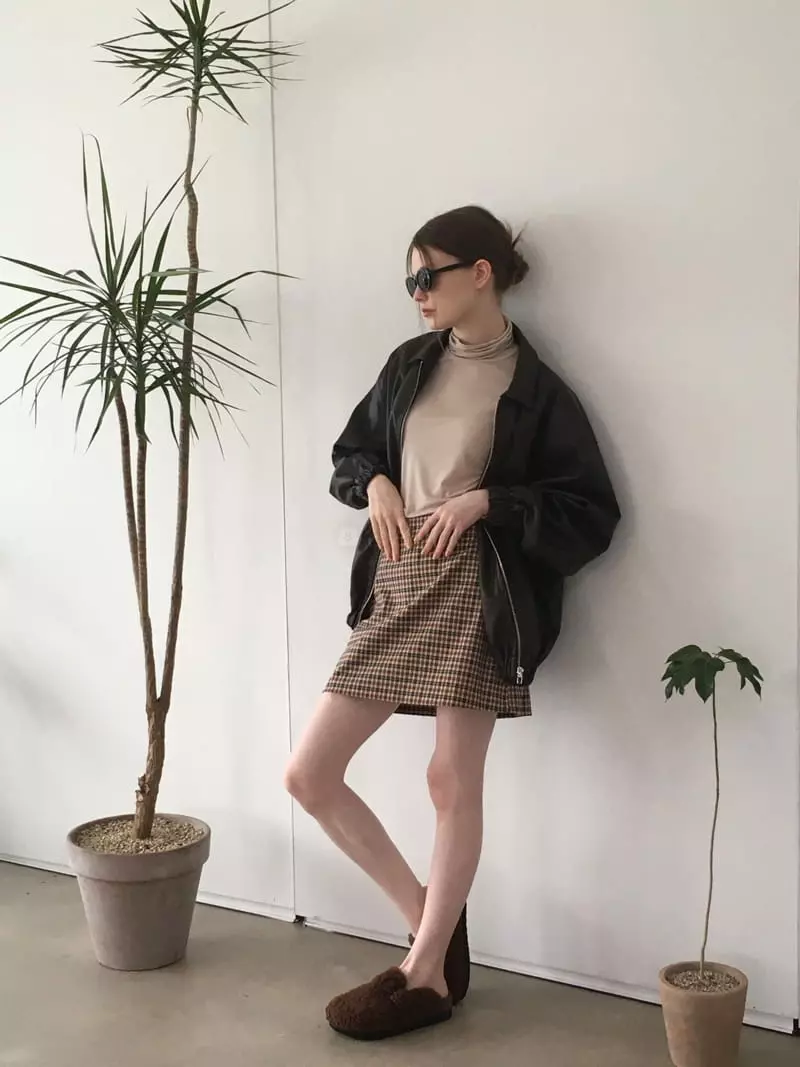 Soapyroom - Korean Women Fashion - #womensfashion - Paul Check Skirt - 6