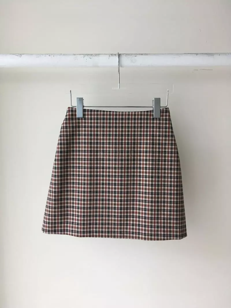 Soapyroom - Korean Women Fashion - #womensfashion - Paul Check Skirt - 8