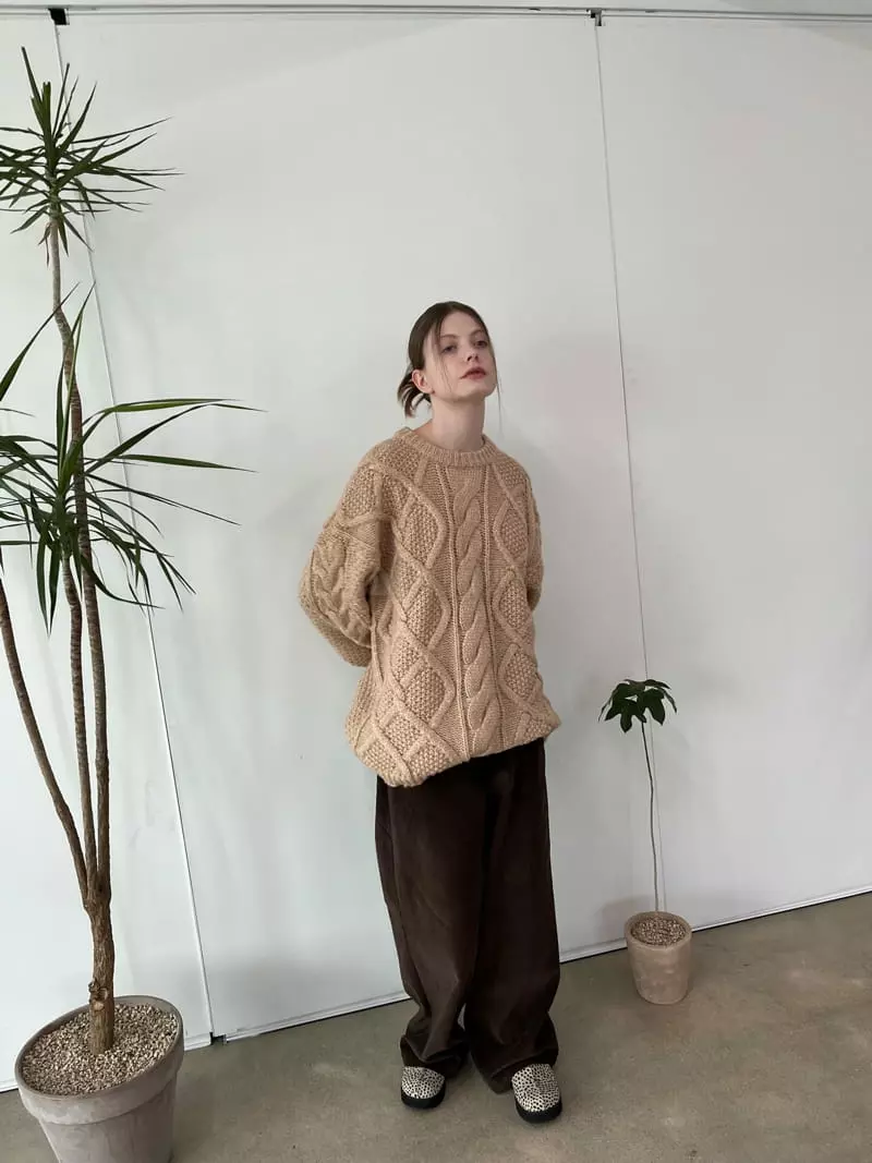 Soapyroom - Korean Women Fashion - #womensfashion - Melon Corduroy Pants - 11