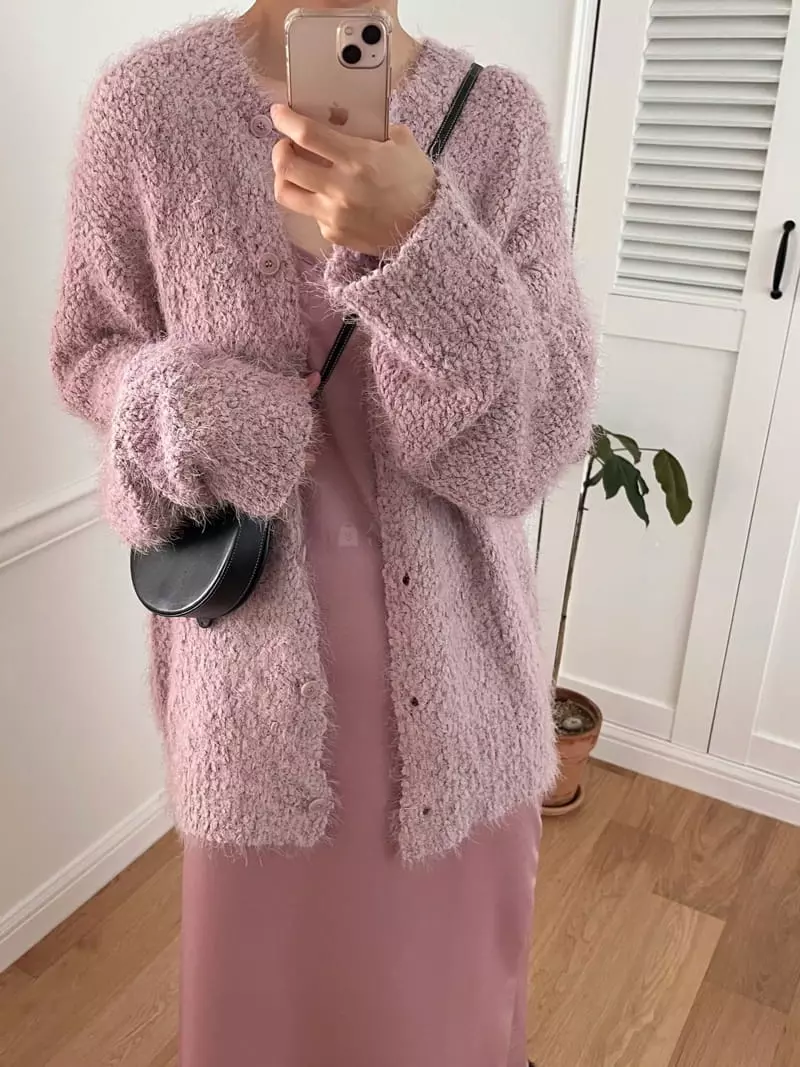 Soapyroom - Korean Women Fashion - #momslook - Rich Bookle Cardigan - 4