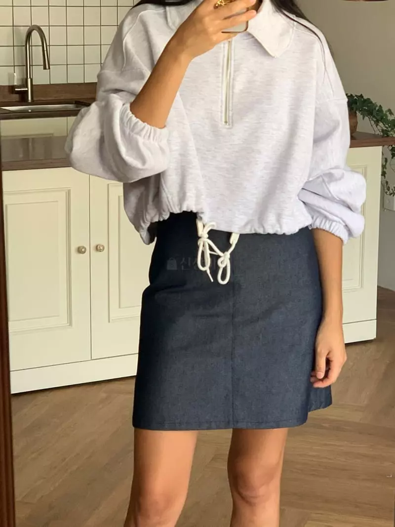 Sof - Korean Women Fashion - #momslook - High Teen Skirt - 5
