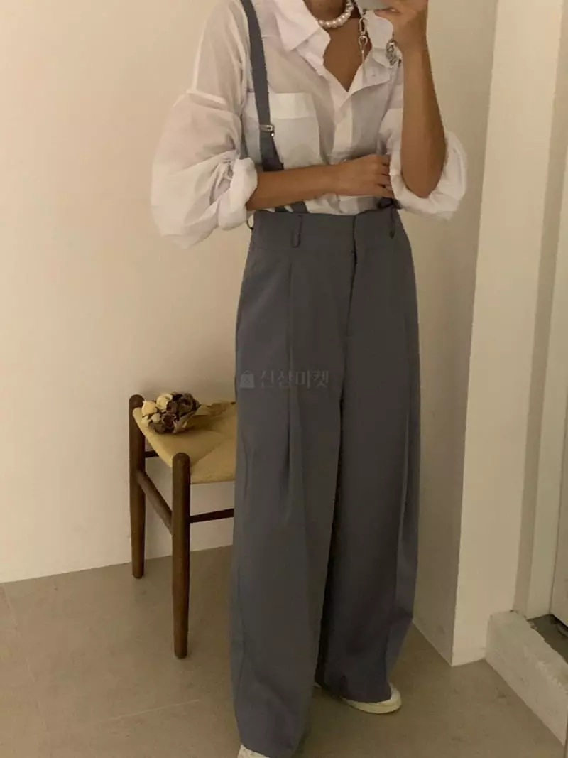 Sof - Korean Women Fashion - #momslook - Fold Pants - 5