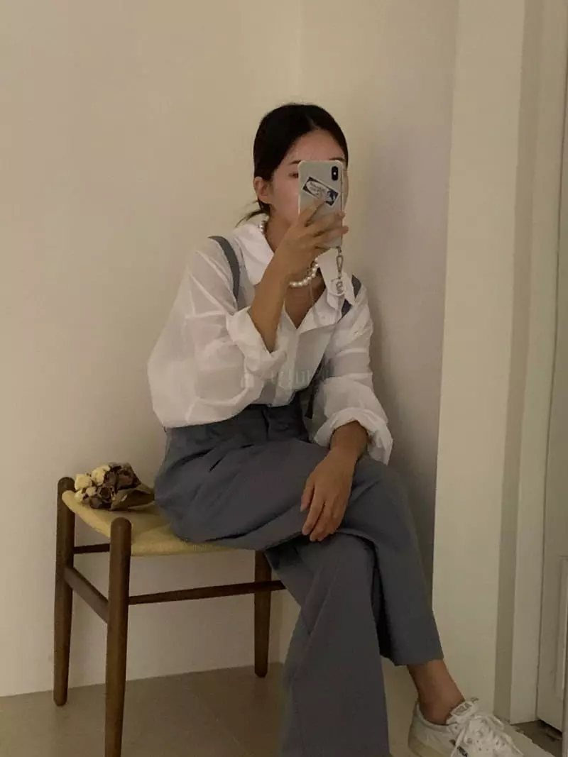 Sof - Korean Women Fashion - #momslook - Fold Pants - 8