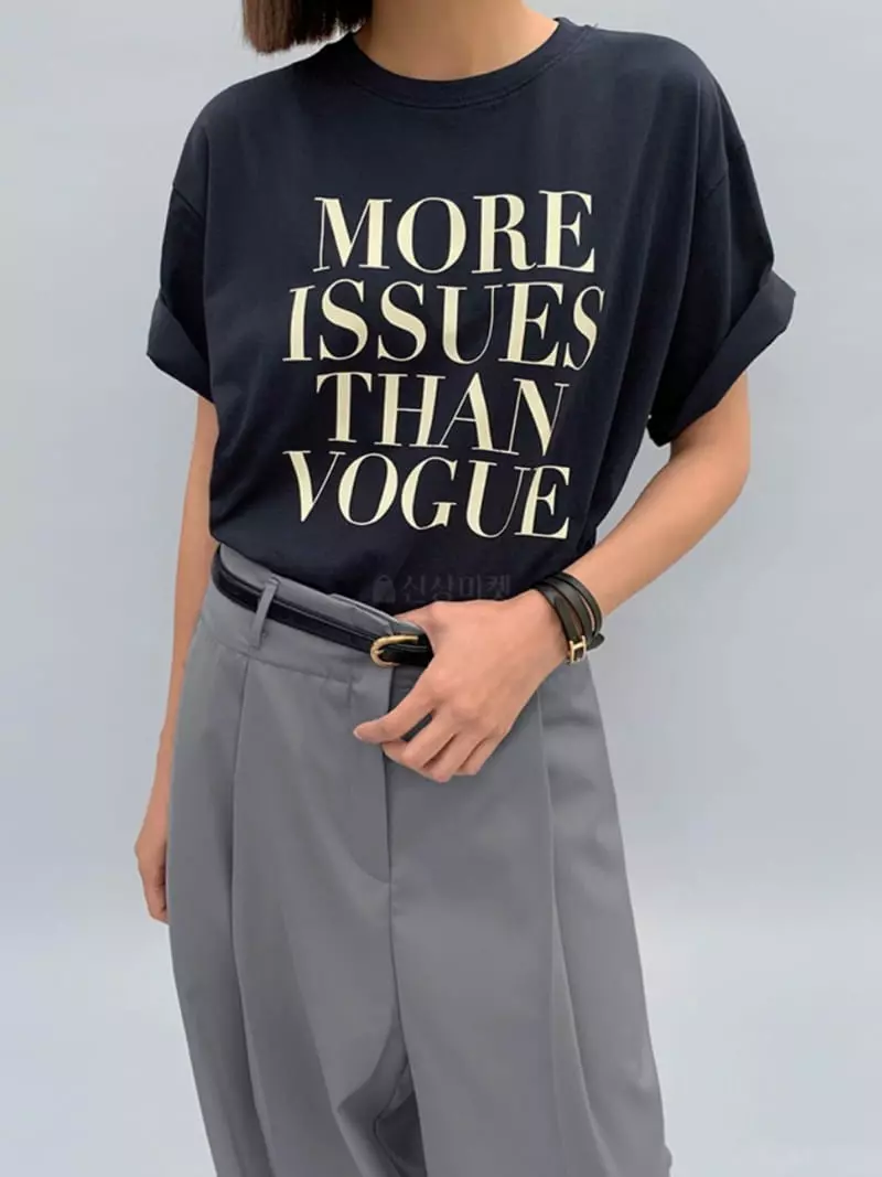 Sof - Korean Women Fashion - #momslook - Issue Tee - 2