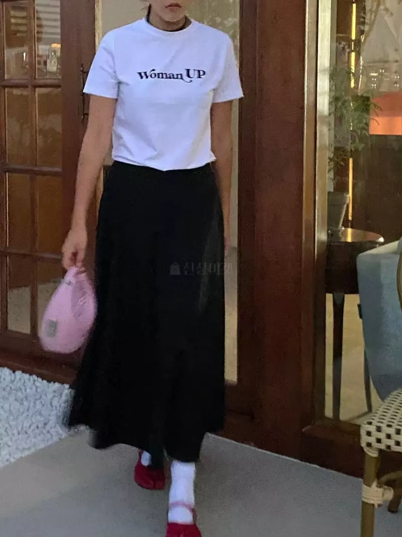 Sof - Korean Women Fashion - #momslook - Women Up Tee - 3