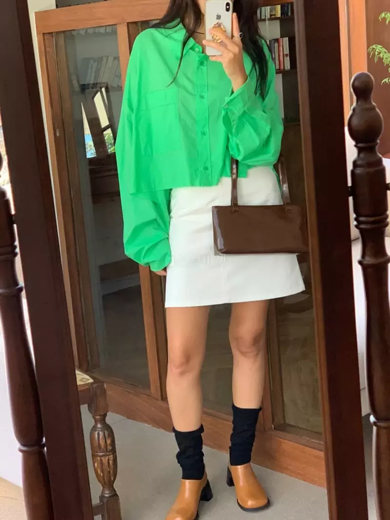 Sof - Korean Women Fashion - #momslook - Vivid Shirt - 12