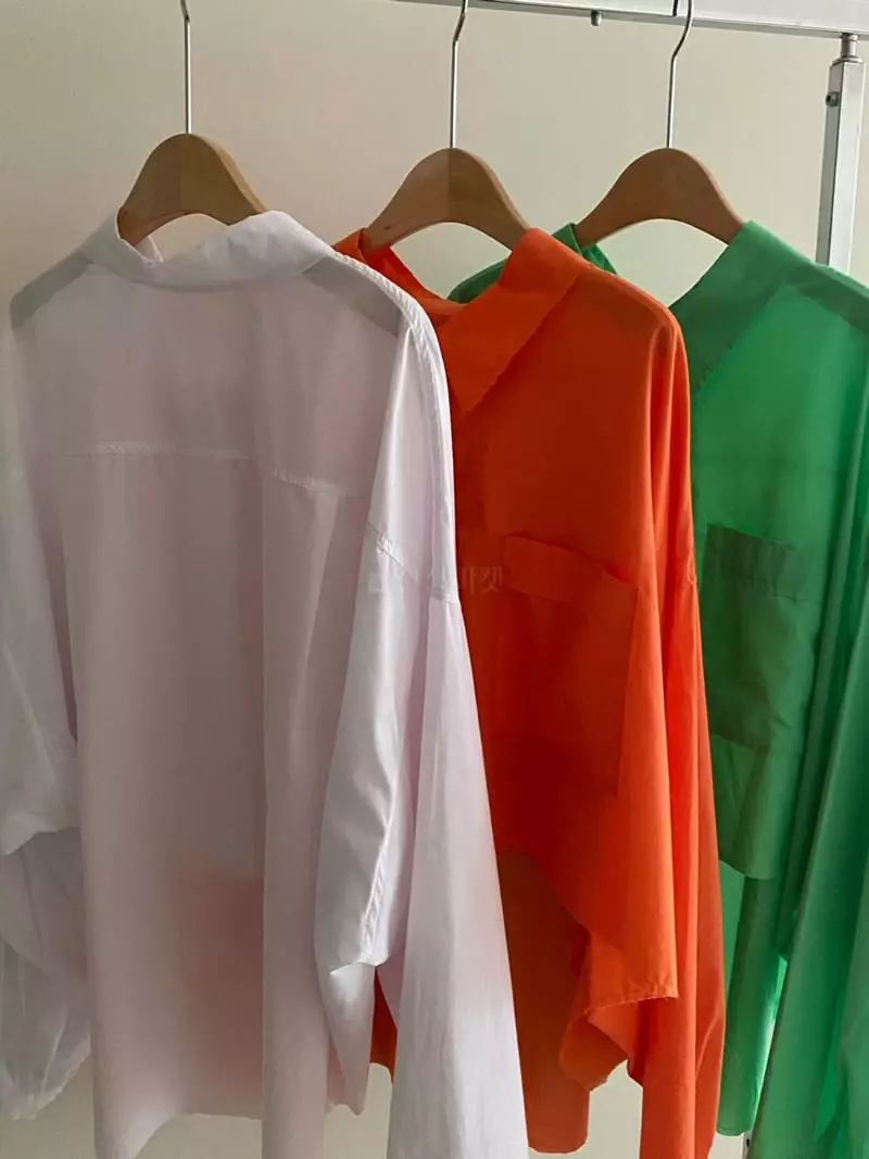 Sof - Korean Women Fashion - #momslook - Vivid Shirt - 8