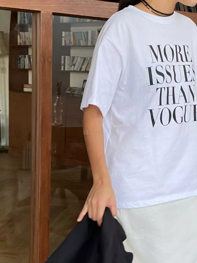Sof - Korean Women Fashion - #restrostyle - Issue Tee - 11