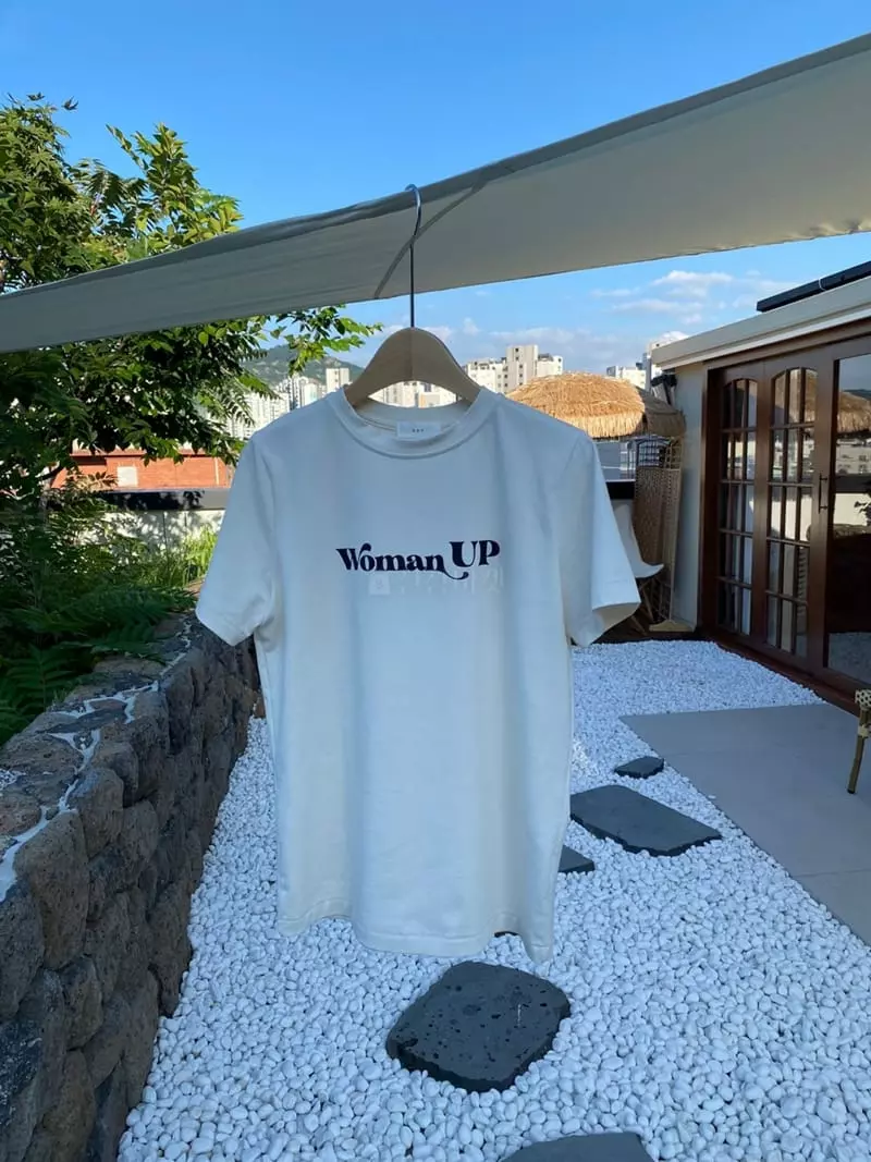 Sof - Korean Women Fashion - #romanticstyle - Women Up Tee - 11