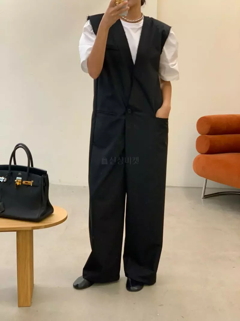 Sof - Korean Women Fashion - #romanticstyle - Sandder Jumpsuit - 5