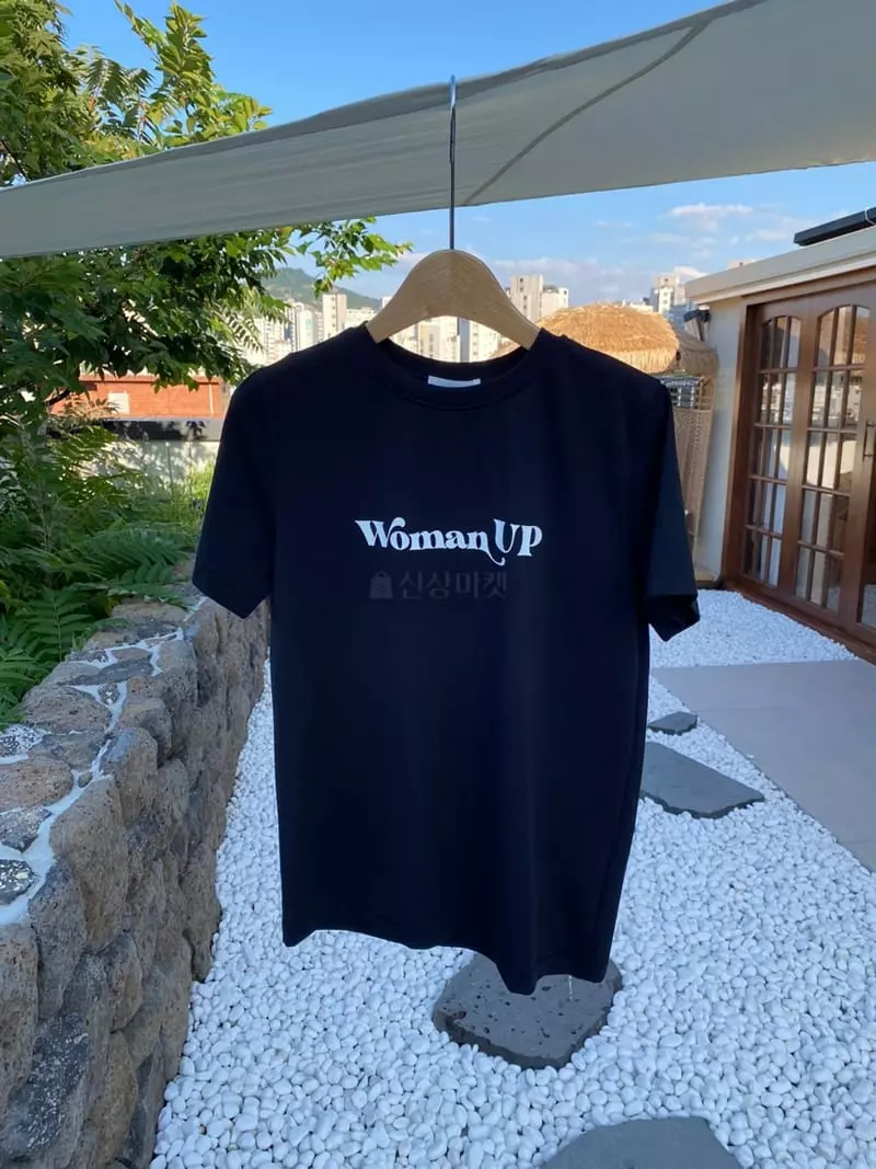 Sof - Korean Women Fashion - #shopsmall - Women Up Tee - 12