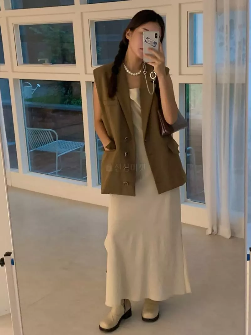 Sof - Korean Women Fashion - #shopsmall - Mone Vest - 4