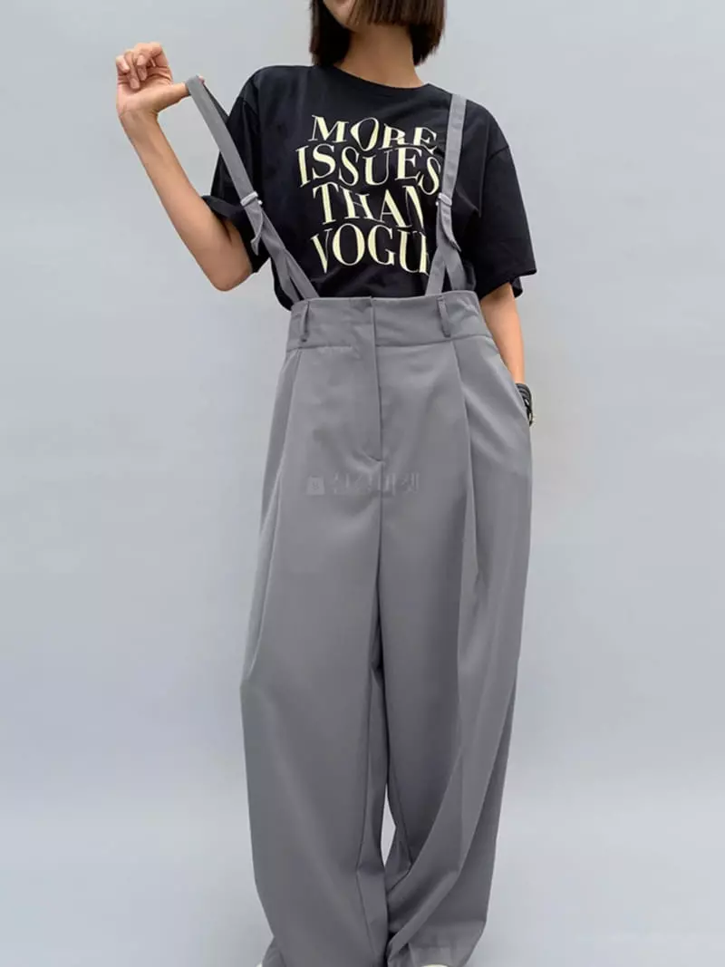 Sof - Korean Women Fashion - #womensfashion - Fold Pants - 10