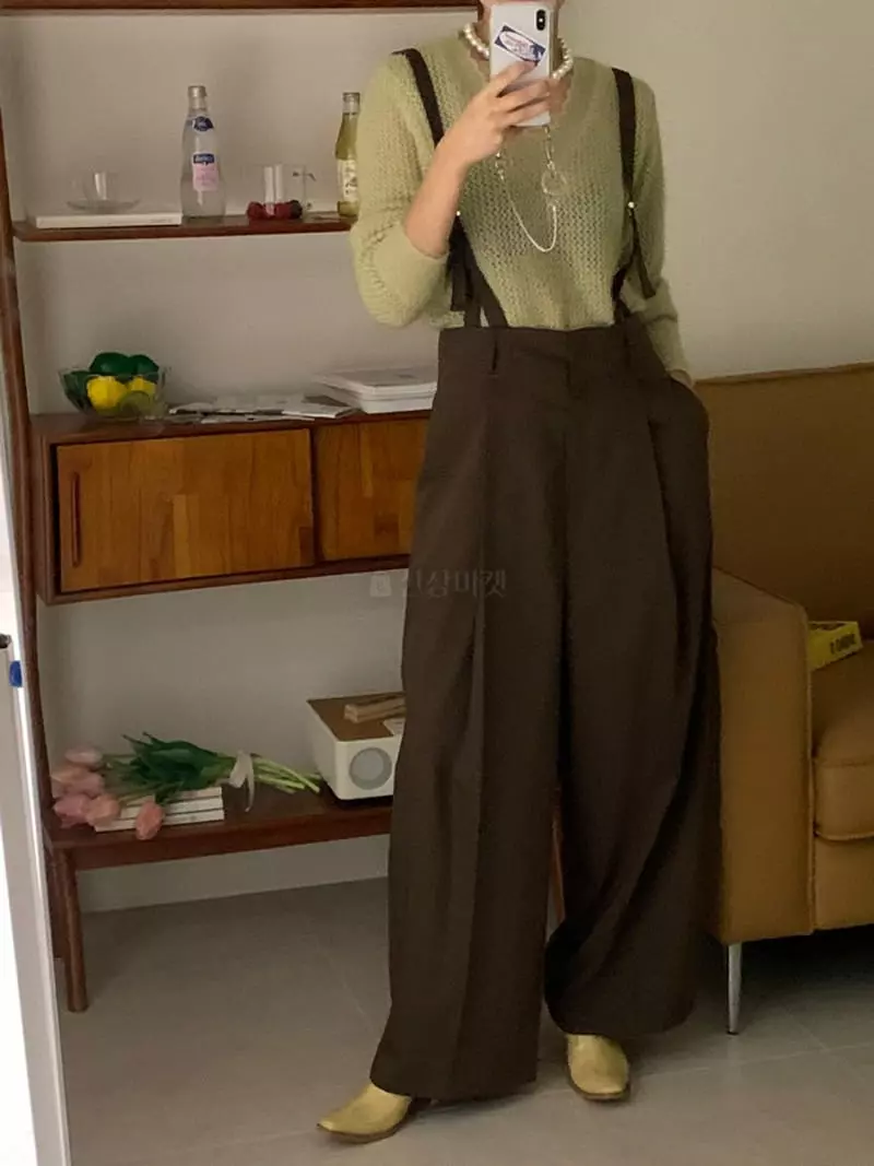Sof - Korean Women Fashion - #womensfashion - Fold Pants - 2