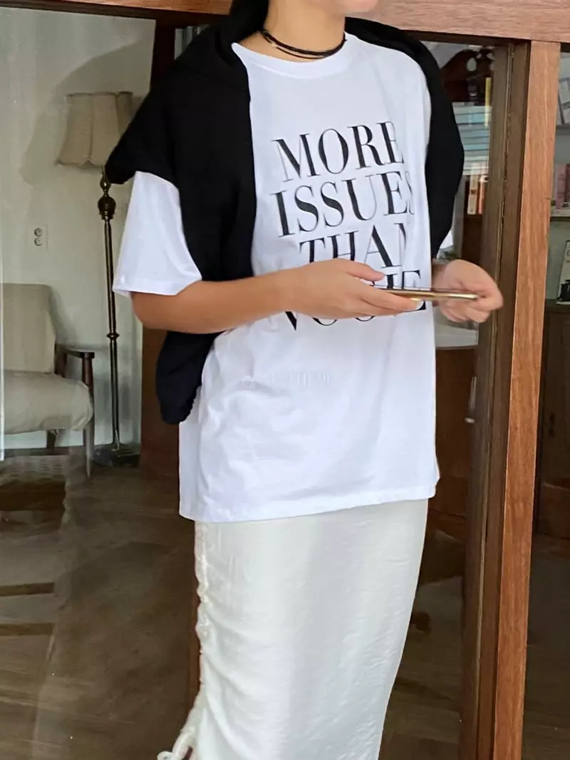 Sof - Korean Women Fashion - #womensfashion - Issue Tee - 7