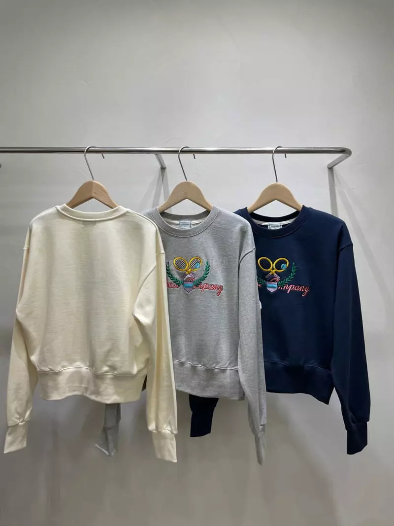 Sold Out - Korean Women Fashion - #momslook - Tennis Sweatshirt - 6