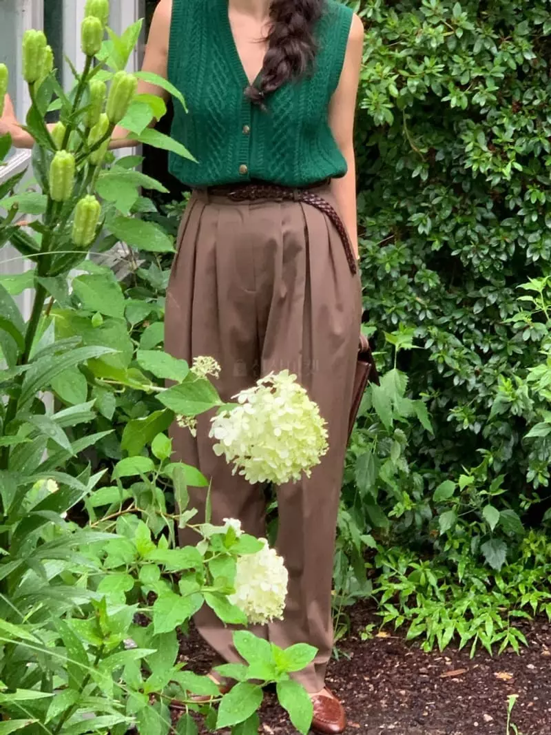 Sold Out - Korean Women Fashion - #momslook - Classic Pants - 2