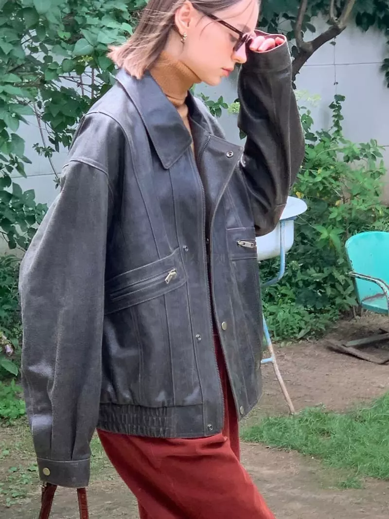 Sold Out - Korean Women Fashion - #momslook - Crain Jacket - 2