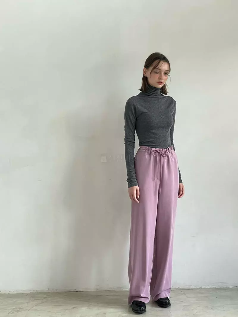 Sold Out - Korean Women Fashion - #momslook - Osca Turtleneck Tee