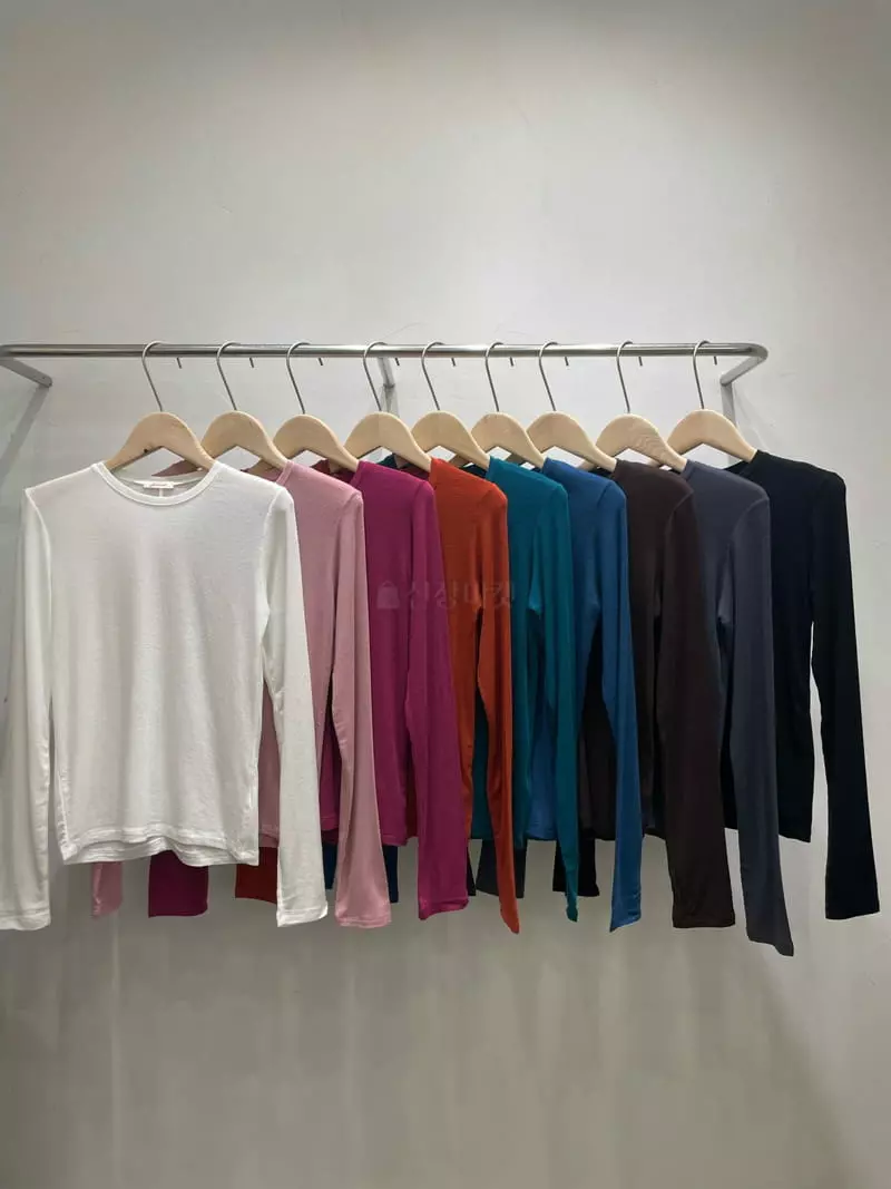 Sold Out - Korean Women Fashion - #momslook - Osca Collar Round Tee - 4