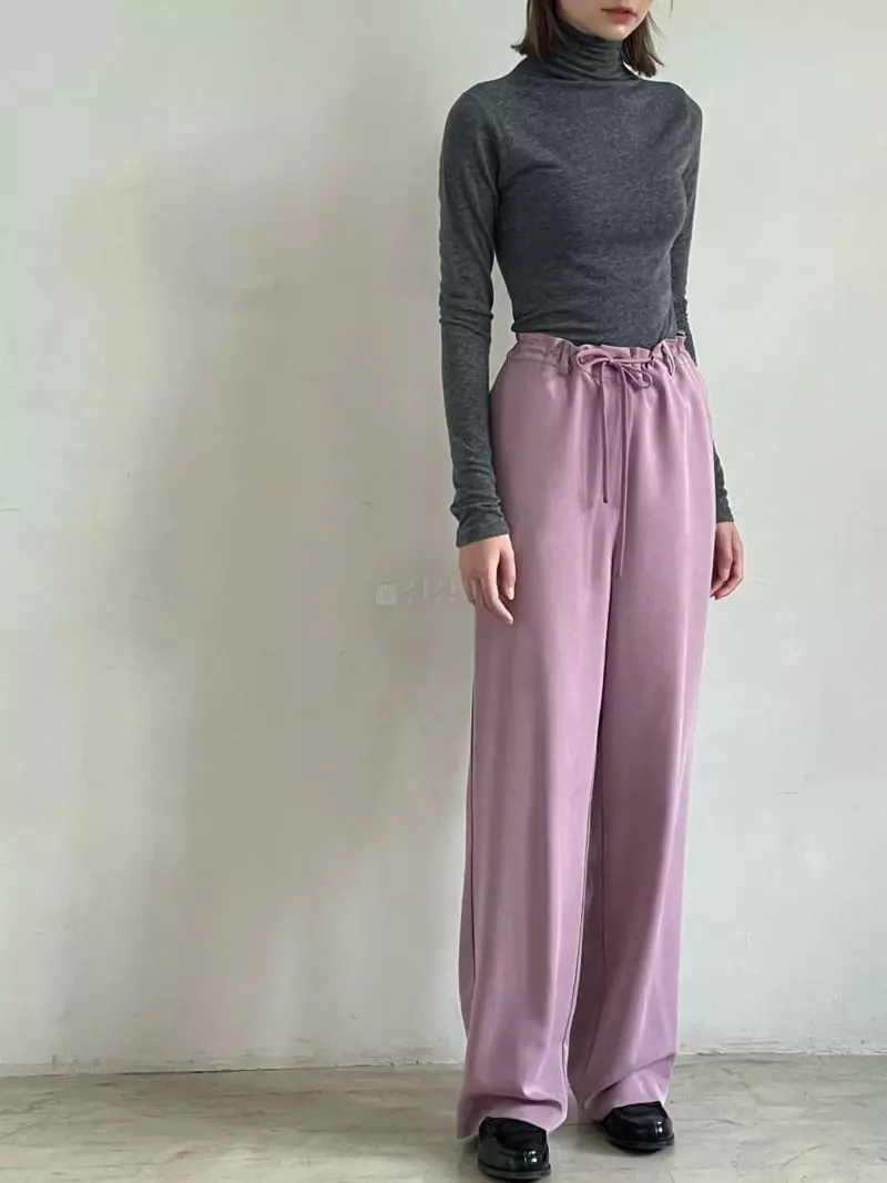 Sold Out - Korean Women Fashion - #momslook - Strap Pants - 5