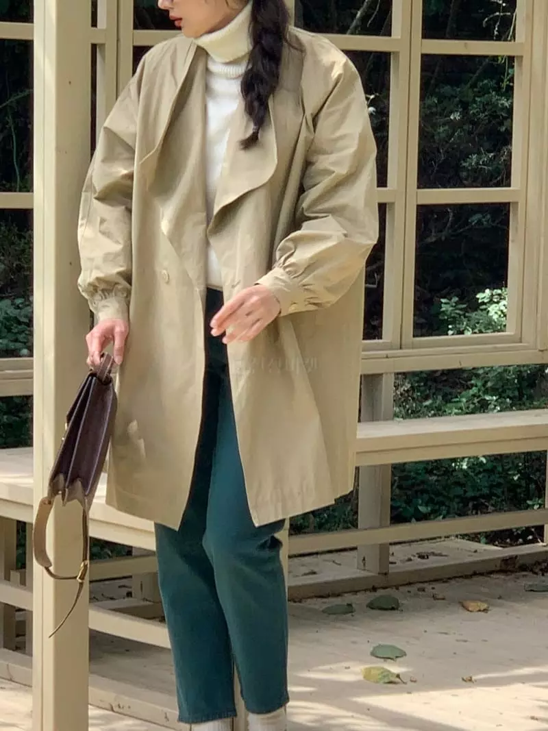 Sold Out - Korean Women Fashion - #momslook - Sopy Coat - 8
