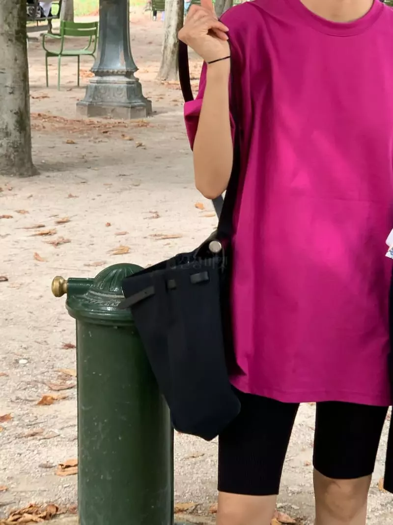 Sold Out - Korean Women Fashion - #momslook - Brick Tee - 8