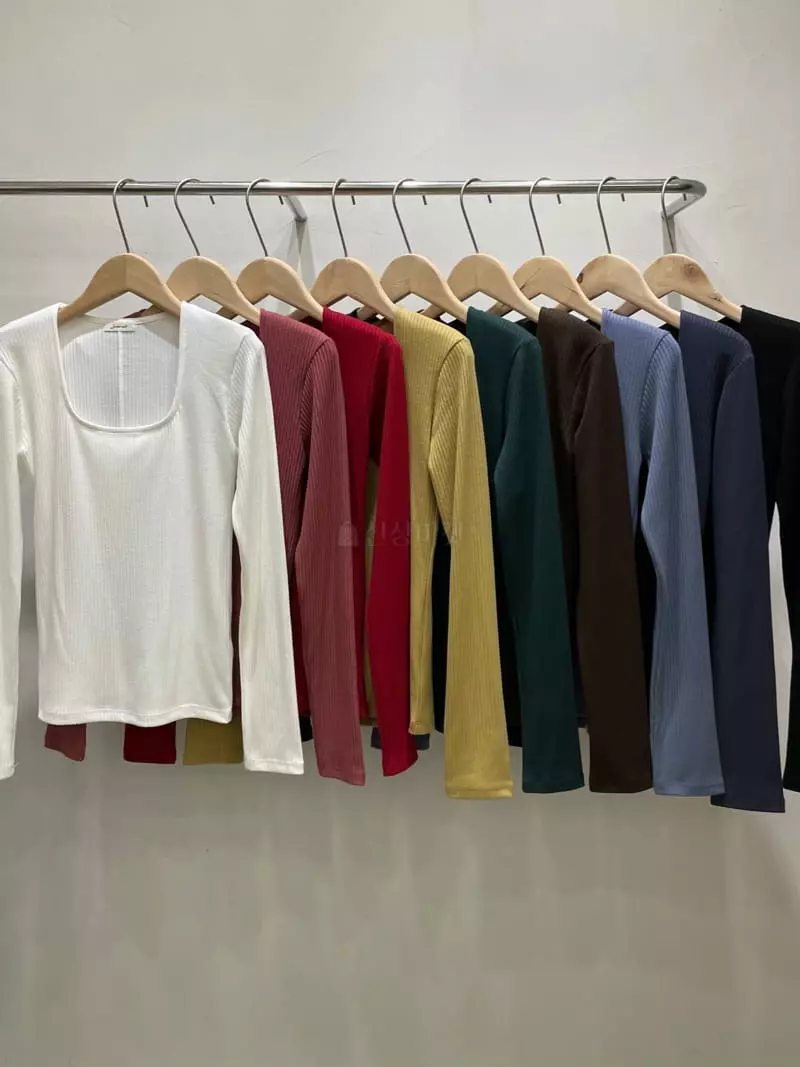 Sold Out - Korean Women Fashion - #momslook - Bunny Square Tee - 5