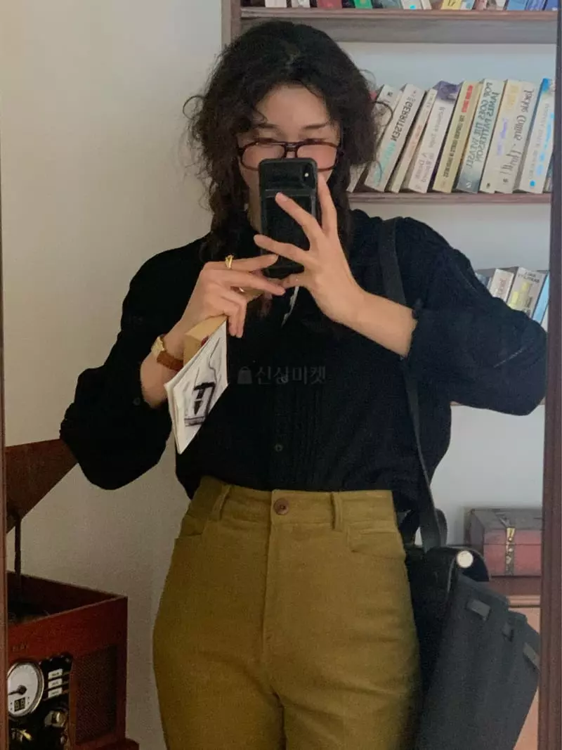 Sold Out - Korean Women Fashion - #momslook - Maybe Pintuck  Blouse - 11