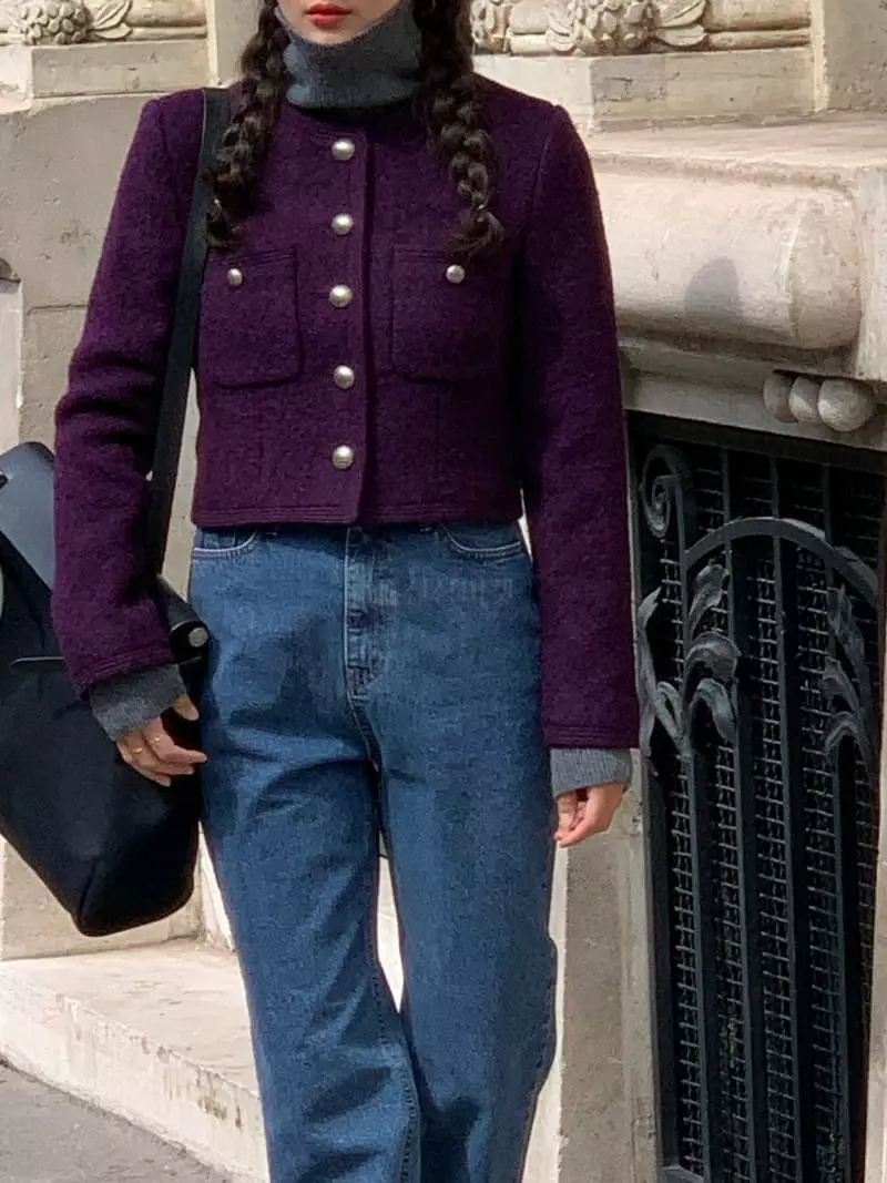 Sold Out - Korean Women Fashion - #momslook - Dear Stitch Jacket - 2