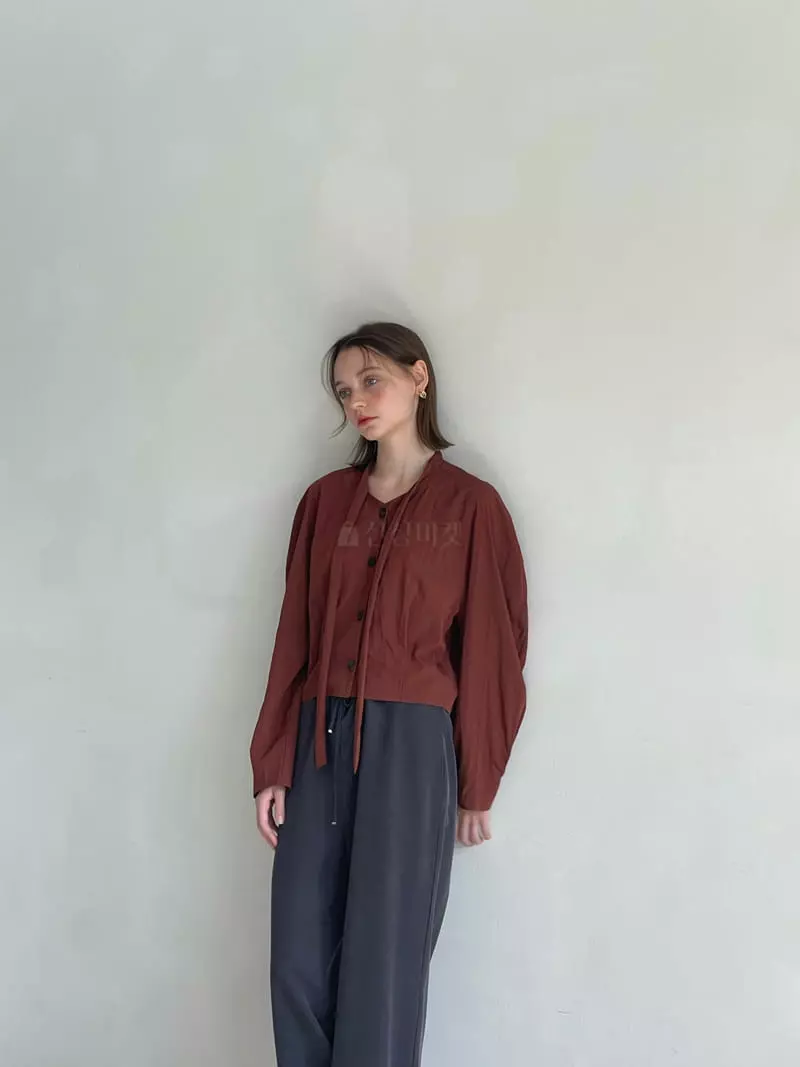 Sold Out - Korean Women Fashion - #momslook - Header Blouse - 8