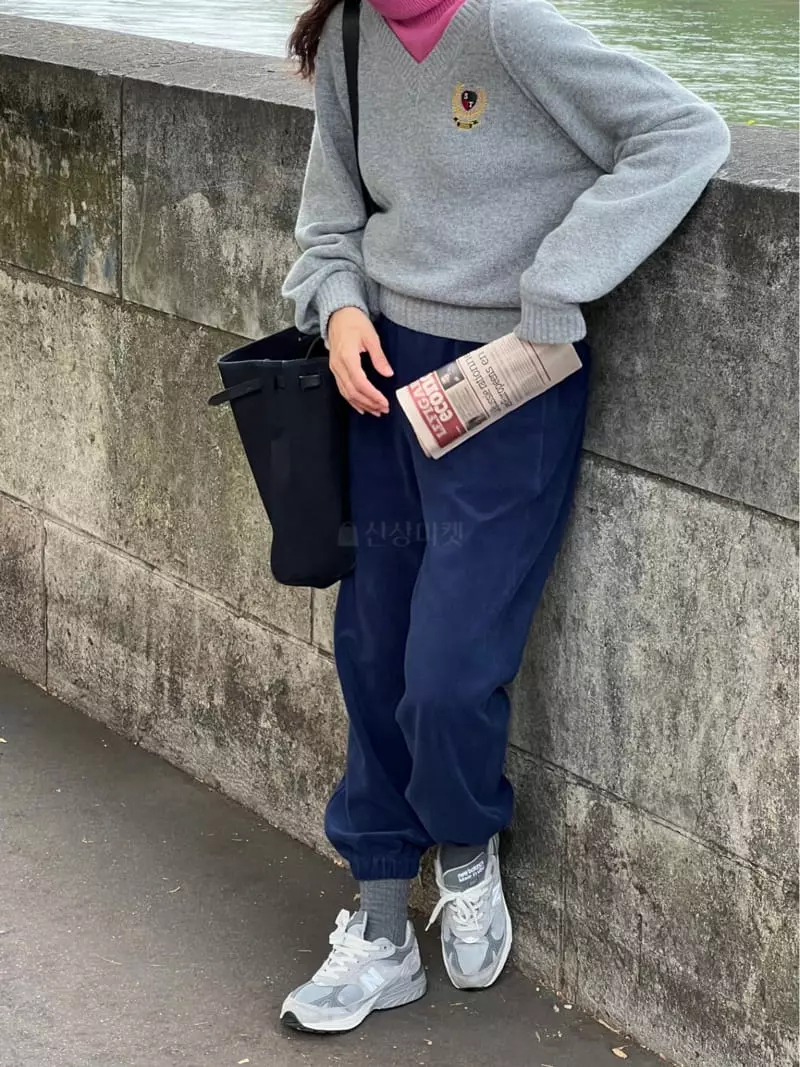 Sold Out - Korean Women Fashion - #momslook - Terry Pants - 5